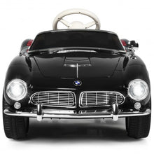 Load image into Gallery viewer, 12 V BMW 507 Licensed Electric Kids Ride On Retro Car-Black