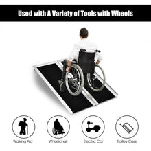 Load image into Gallery viewer, 3' Portable Aluminum Non-skid Ramp