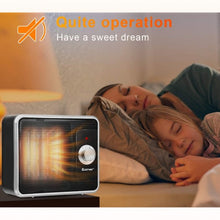 Load image into Gallery viewer, 1200 W Portable Electric PTC Tilt Protection Space Heater
