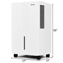 Load image into Gallery viewer, Portable 70 Pint Humidity Control up to 4500 Sq. Ft. Dehumidifier