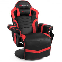 Load image into Gallery viewer, Ergonomic High Back Massage Gaming Chair with Pillow-Red