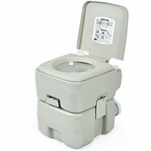 Load image into Gallery viewer, 5.3 Gallon 20 L Portable Travel Toilet for Camping RV Indoor Outdoor
