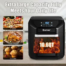 Load image into Gallery viewer, 7-in-1 Kitchen 10.6 QT Electric Air Fryer Toaster Oven