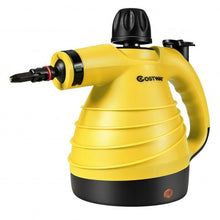 Load image into Gallery viewer, 1050W Portable Multipurpose Pressurized Handheld Steam Cleaner-Yellow