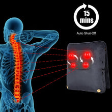 Load image into Gallery viewer, Shiatsu Back Neck Massage Pillow with Heat