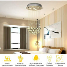 Load image into Gallery viewer, Mount Modern Crystal Chandelier with Crystal Balls