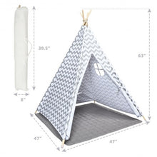Load image into Gallery viewer, 5.2' Portable Kids' Indian Play Tent