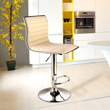 Load image into Gallery viewer, Swivel Bar Stool Modern Adjustable Height Metal Diner Seat Chair Hydraulic-1PC Red