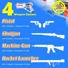 Load image into Gallery viewer, 4-set Infrared Laser Tag Guns Battle Blasters