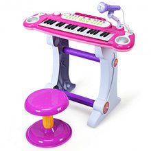 Load image into Gallery viewer, 37 Key Electronic Keyboard Kids Toy Piano
