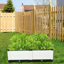 Load image into Gallery viewer, Set of 4 Elevated Flower Vegetable Herb Grow Planter Box