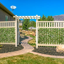 Load image into Gallery viewer, 3 Pcs Retractable Artificial Leaf Faux Ivy Privacy Fence Screen Expandable