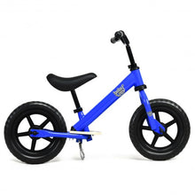 Load image into Gallery viewer, 12" Kids No Pedal Balance Bike with Adjustable Seat-Blue