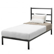 Load image into Gallery viewer, Twin/Full/Queen Size Metal Bed Platform Frame with Headboard-Twin Size