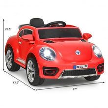 Load image into Gallery viewer, Kids Electric Ride On Car Battery Powered -Red