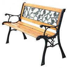 Load image into Gallery viewer, GOPLUS 49 1/2" Patio Park Garden Porch Chair Bench