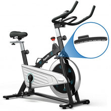 Load image into Gallery viewer, 30Lbs Magnetic Fixed Indoor Training Bicycle with Monitor for Gym and House
