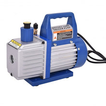 Load image into Gallery viewer, Single Stage 1/3HP 4CFM Rotary Vane Deep Vacuum Pump HVAC AC Air Tool R410a R134