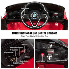 Load image into Gallery viewer, 12V Licensed BMW I8 Kids Ride On Car-Red