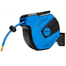 Load image into Gallery viewer, 3/8" x 49' Retractable Auto Air Hose Reel Compressor