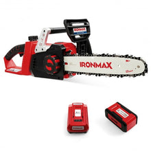 Load image into Gallery viewer, 12-Inch 40V Cordless Chainsaw with Lithium-Ion Battery