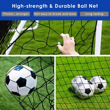 Load image into Gallery viewer, Outdoor Sports Weatherproof Steel Football Goal Net-12' x 6'