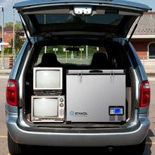 Load image into Gallery viewer, 63-Quart Portable Compressor Camping Electric Car Cooler