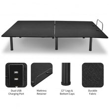 Load image into Gallery viewer, Adjustable Bed Base Frame with Wireless Remote Control