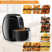 Load image into Gallery viewer, 1400W 3.4Qt Time Control Touch LCD Electric Air Fryer
