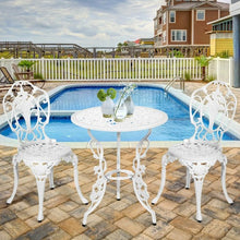 Load image into Gallery viewer, 3 PCS Patio Table Chairs Furniture Bistro Set