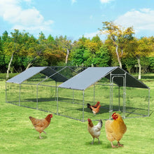 Load image into Gallery viewer, Large Walk In Chicken Coop with Roof Cover Backyard