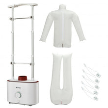 Load image into Gallery viewer, Inflatable Drying and Ironing Machine 1050W Automatic Garment Steamer-White