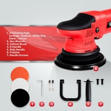 Load image into Gallery viewer, 1100W Dual Action Random Orbital Polisher Kit