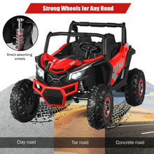 Load image into Gallery viewer, 12 V Electric Kids Ride-On Car 2-Seater SUV Off-Road UTV with Remote-Red