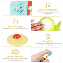 Load image into Gallery viewer, 3-in-1 Electronic Piano Xylophone Game Drum Set Musical Toys