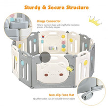 Load image into Gallery viewer, 12 Panel Baby Playpen Kids Activity Play Yard