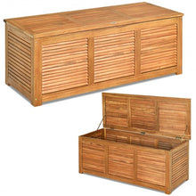 Load image into Gallery viewer, 47 Gallon Deck Storage Bench Box Organization Tools
