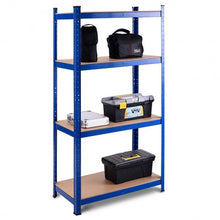 Load image into Gallery viewer, 32" x 63" Adjustable 4-layer 1600 lbs Capacity Tool Shelf