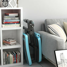 Load image into Gallery viewer, Abdominal Twister Trainer with Adjustable Height Exercise Bench-Blue
