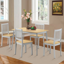 Load image into Gallery viewer, 5 Piece Mid Century Modern Dining Table Set