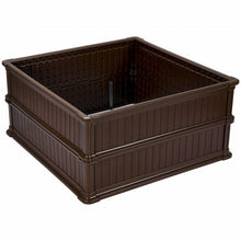Load image into Gallery viewer, 2 PCS Raised Garden Rectangle Plant Box-Brown