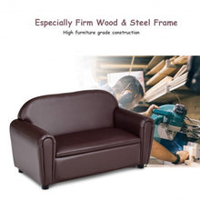 Load image into Gallery viewer, Kids Sofa Armrest Chair w/ Storage Function