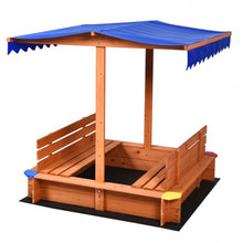 Load image into Gallery viewer, Kids Outdoor Playset Cedar Sandbox