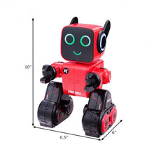 Load image into Gallery viewer, K3 Programmable Touch & Sound Control Piggy Sing Dance Robot-Red