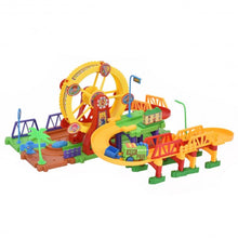 Load image into Gallery viewer, 54 pcs Railway Train Building Blocks with Light & Music