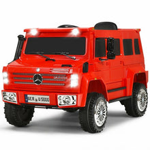 Load image into Gallery viewer, 12V Off Road Mercedes-Benz Unimog Ride On Car-Red