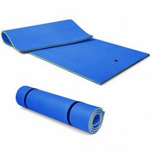 Load image into Gallery viewer, 12’ x 6’ 3 Layer Floating Water Pad-Blue