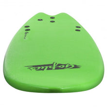 Load image into Gallery viewer, 5'5" Ocean Foamie SurfBoard with Rope and 3 Fins-Green