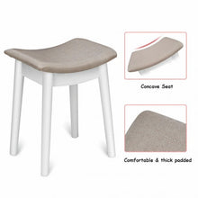 Load image into Gallery viewer, Vanity Dressing Table Set Flip Mirror Desk Furniture Stool