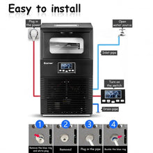 Load image into Gallery viewer, Portable Heavy Duty Built-In Commercial Ice Maker